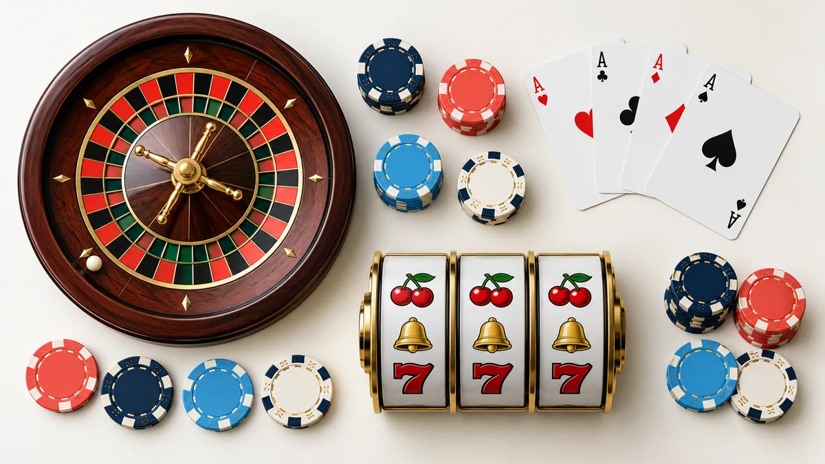 Sky Vegas games comparison with original roulette cards reels and casino chips