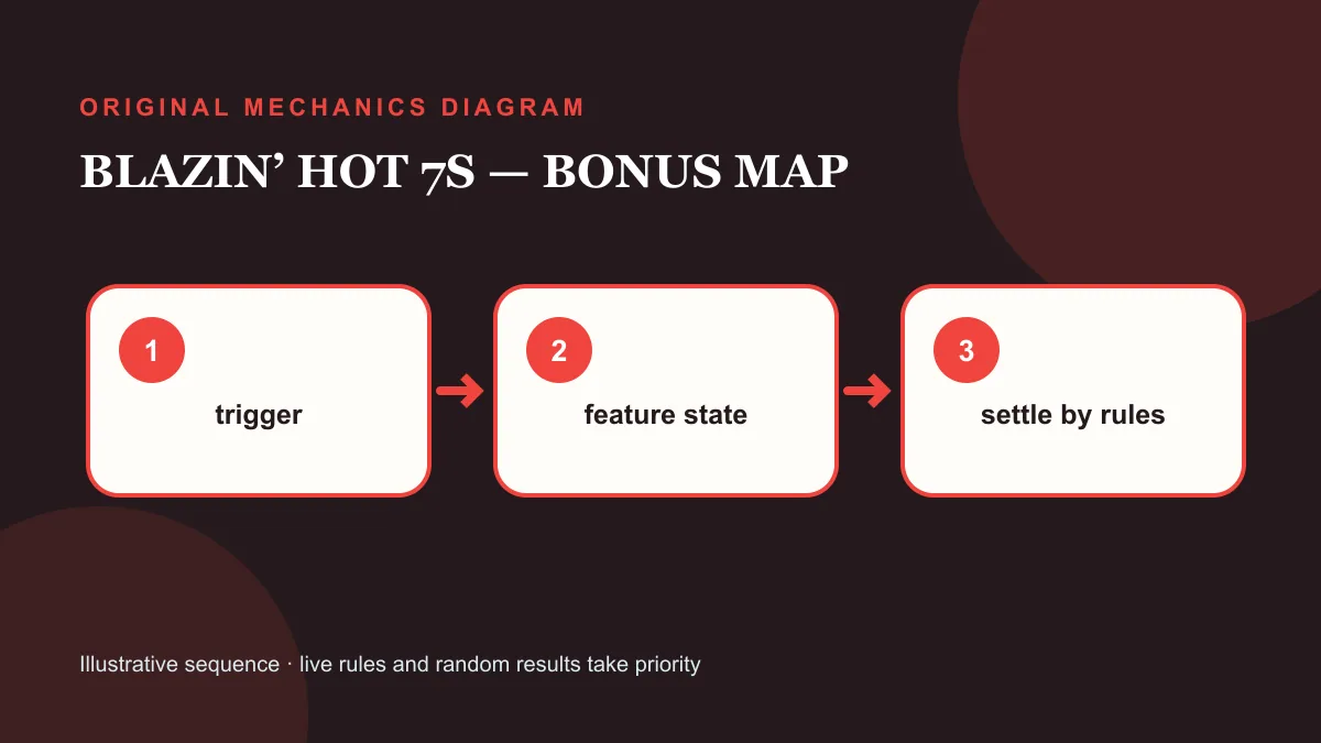 Blazin’ Hot 7s Big Bonus slot bonus-round visual guide